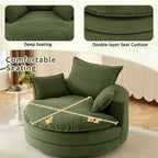 360° Swivel Accent Barrel Chair