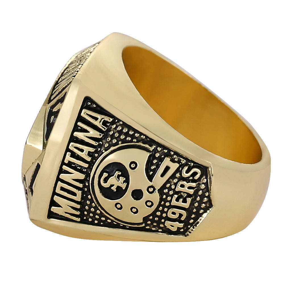 San Francisco 49ers Dynasty Era Ring & Trophy Set – Championship Replica Collector Display