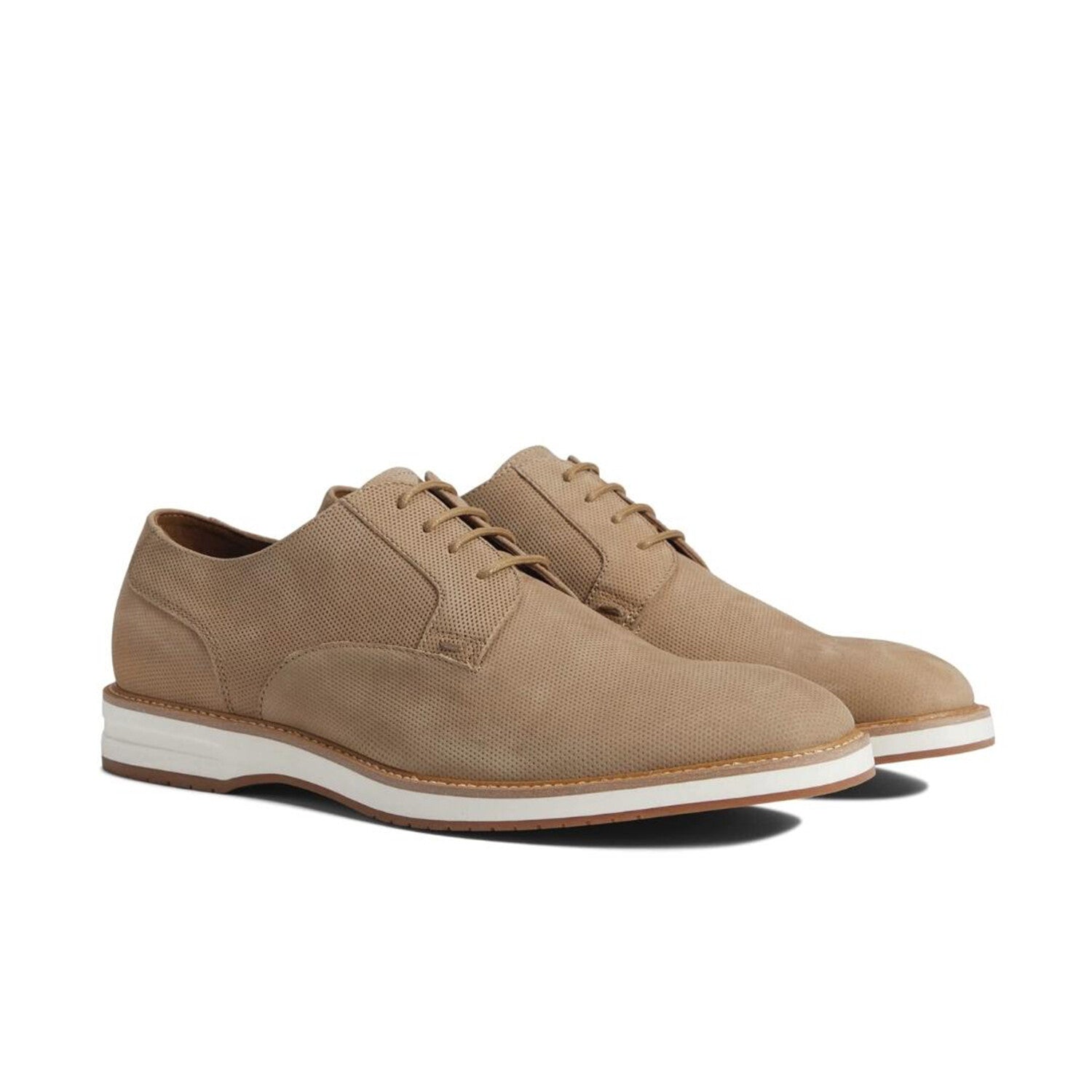 Pelton Plain Toe Oxford // Taupe