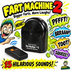 Fart Machine No. 2 💨 - Wireless Remote Control Prank Toy - Hilarious Gag Gift 🤣