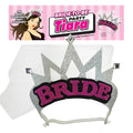 Bride to Be Tiara - Sparkly Bachelorette Party Crown, Bridal Shower Accessory