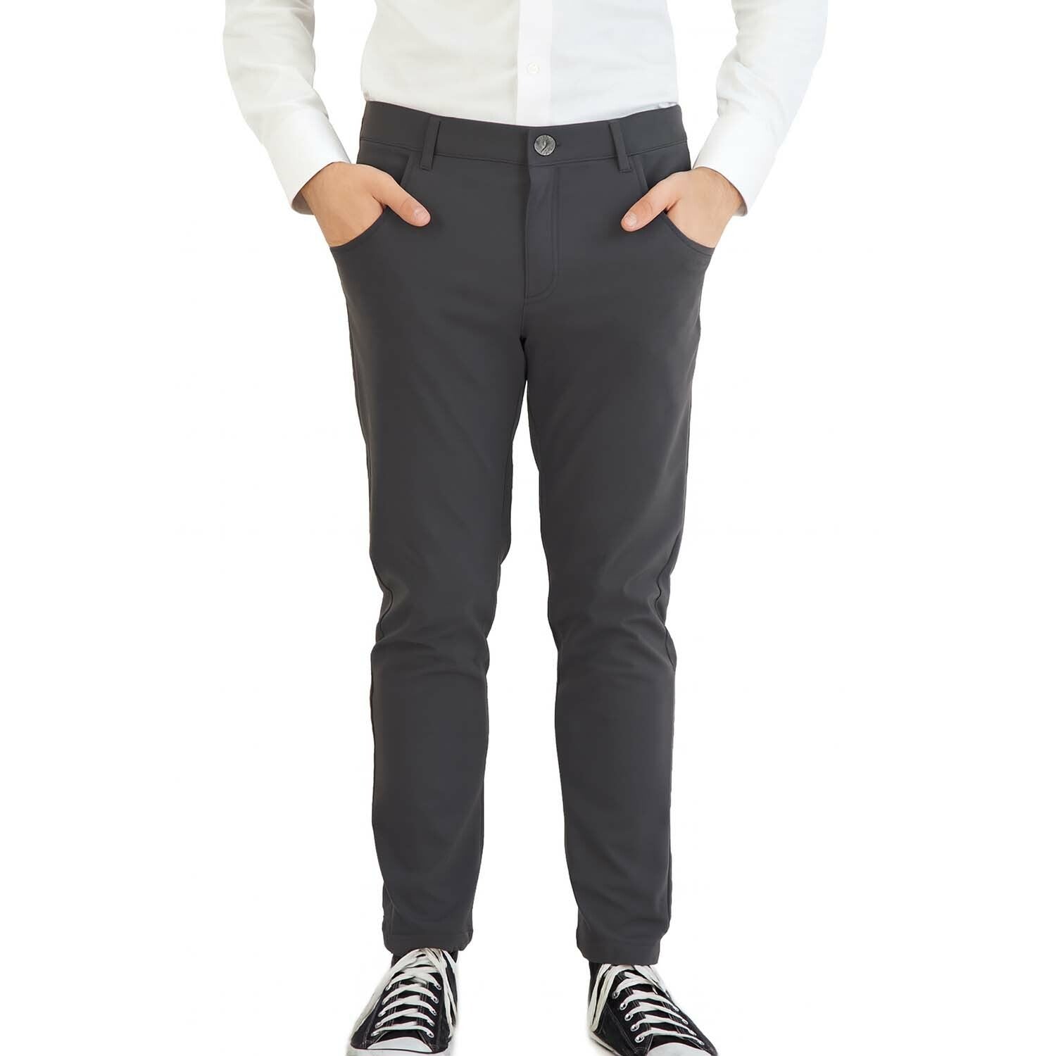 Casual 5-Pocket All Day Tech Stretch Pant // Gray