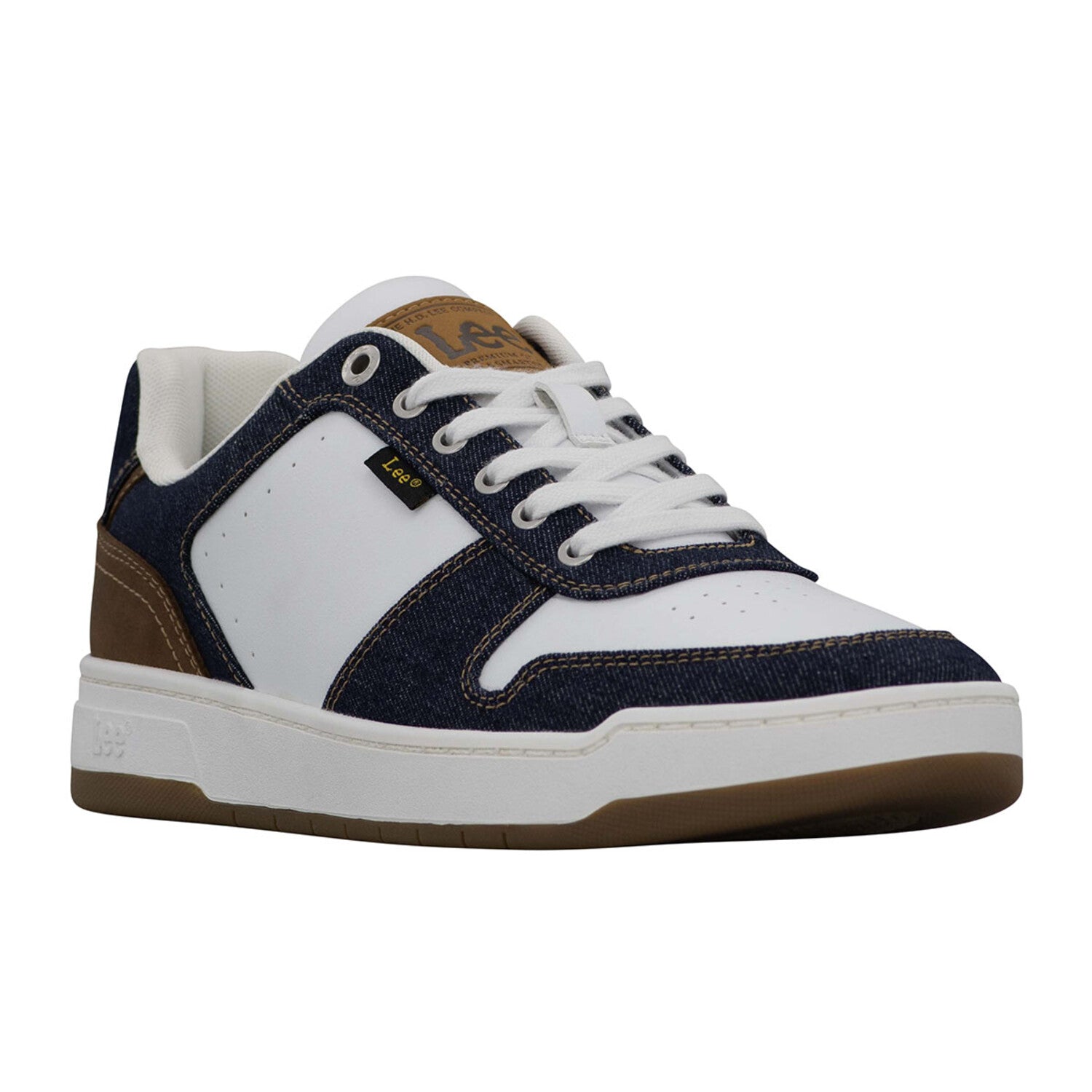 Specter // White + Navy Denim