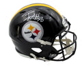 T.J. Watt Autographed Full Size Speed Authentic Football Helmet Steelers JSA