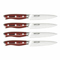 Crimson Series G10 Knife Set // 4-Piece Steak Knife Set