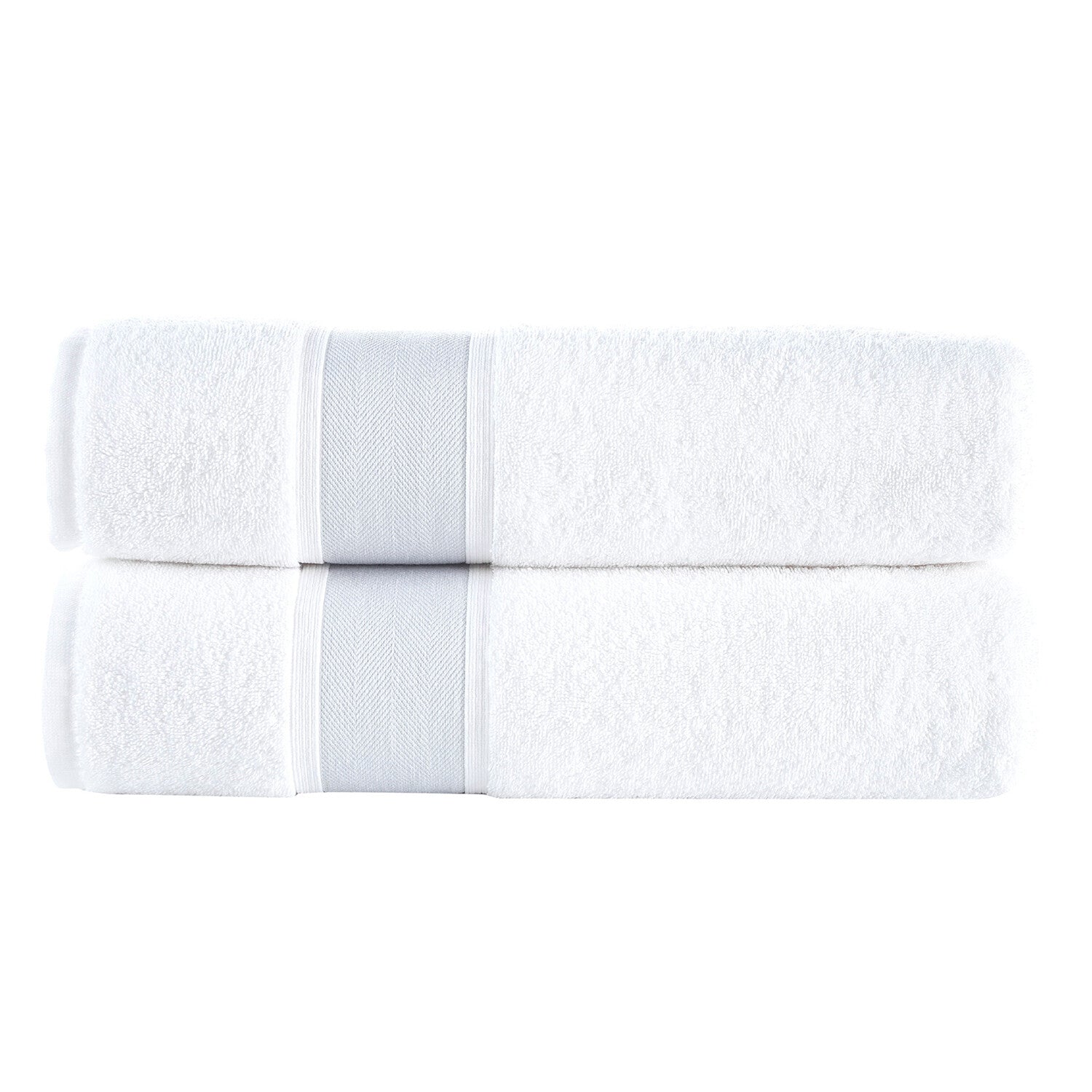 Ottoman Rolls Bath Sheet // Set of 2