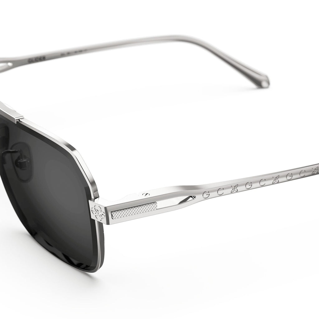 Glider Sunglasses // Silver