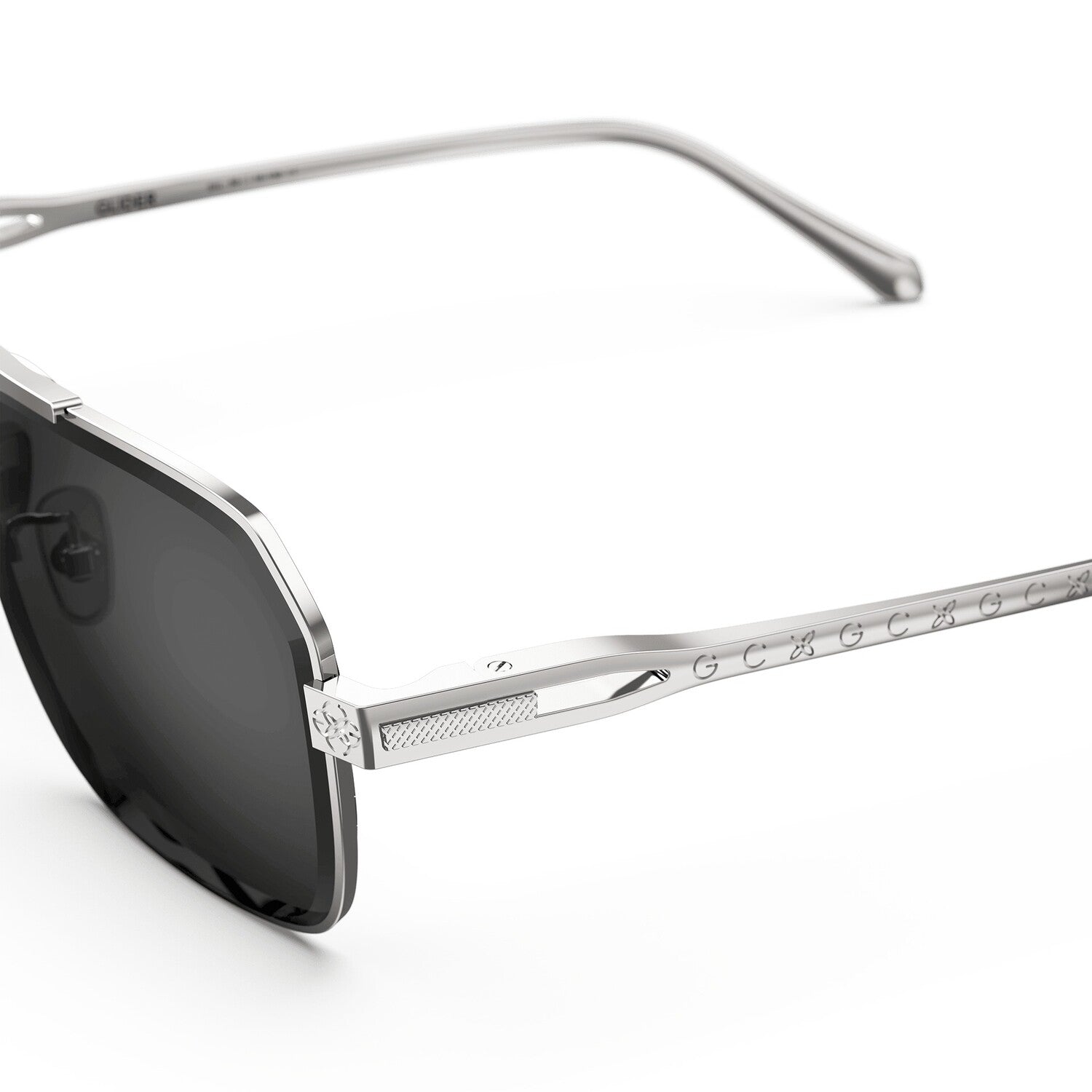 Glider Sunglasses // Silver