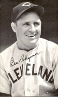 Ben Chapman Indians d. 1993 Signed/Autographed 3x5  Photo 178122