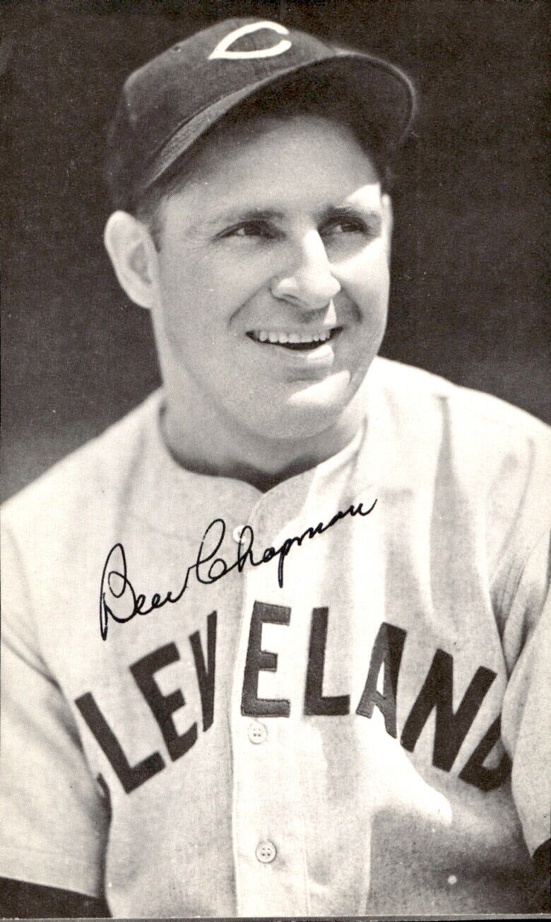 Ben Chapman Indians d. 1993 Signed/Autographed 3x5  Photo 178122