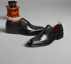 Cowhide Dress Shoes Business Men's