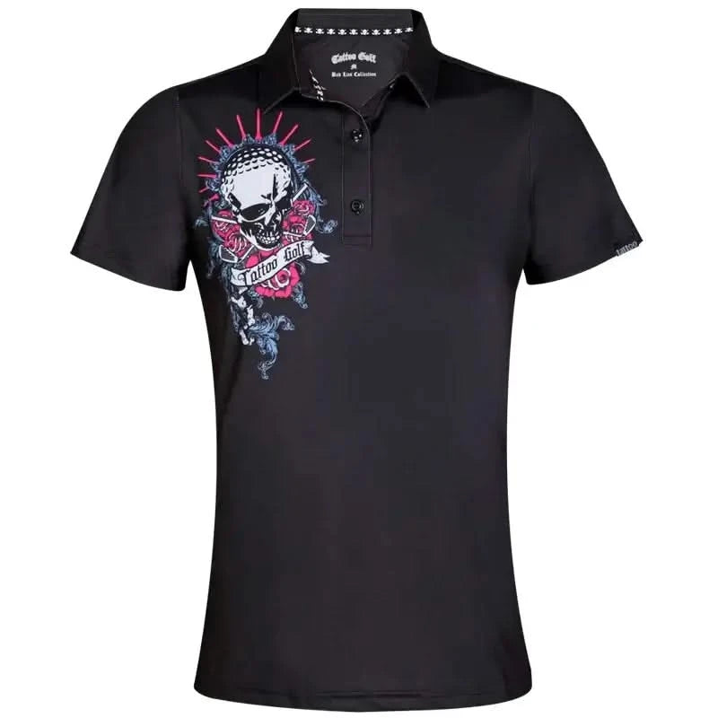 Ladies Bad Lies Cool-Stretch Golf Shirt (Black)