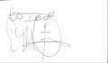 Derrick Mayes Notre Dame/Green Bay Packers Signed/Auto 3x5 Index Card  189527