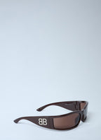 Balenciaga Men Sunset Rectangle Sunglasses