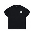 Balenciaga Black T-Shirt Without Collar