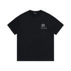 Balenciaga Black T-Shirt Without Collar