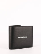 BALENCIAGA Mini Cash Square Folded Wallet - FW25