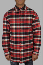 Balenciaga Men Checked Shirt