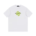 Balenciaga White & Green T-Shirt Without Collar