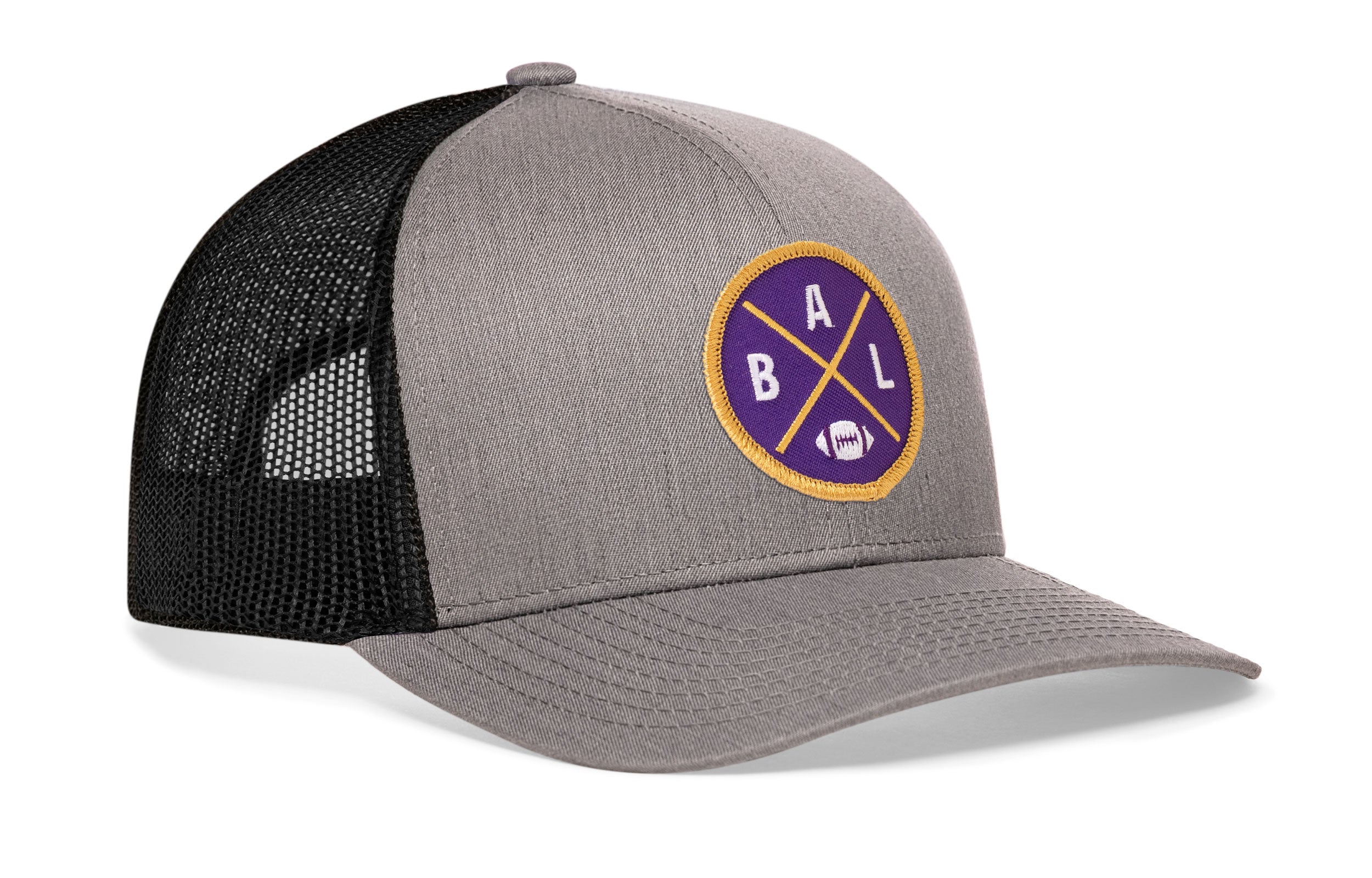 Baltimore Football Trucker Hat  |  BAL X Snapback