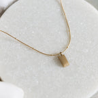 Arvo Gold Brick Necklace