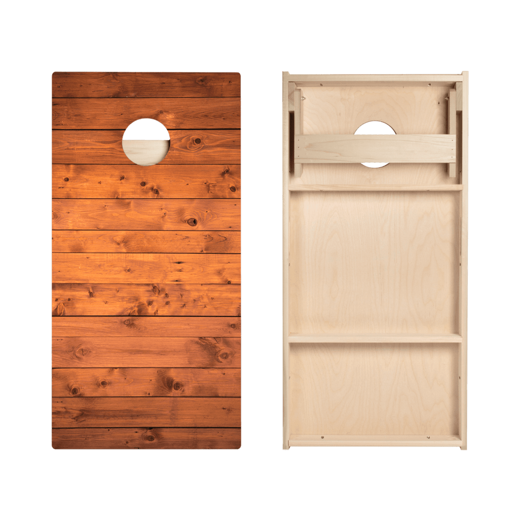 Barn Wood Star Cornhole Boards