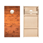 Barn Wood Star Cornhole Boards