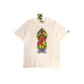 Bathing Ape Beige T-Shirt without Collar