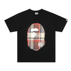 Bathing Ape Black T-Shirt without Collar
