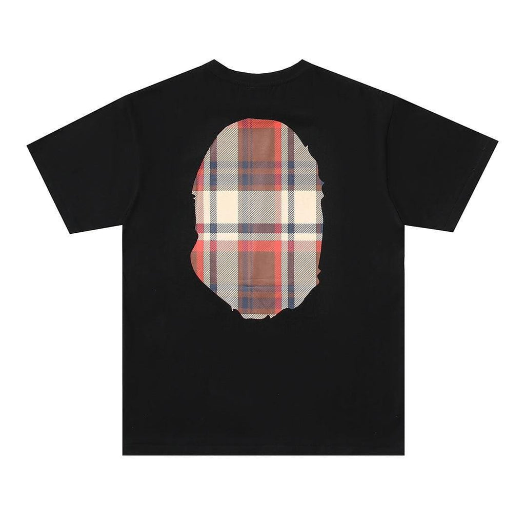 Bathing Ape Black T-Shirt without Collar