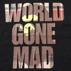 Bathing Ape Black World Gone Mad T-Shirt without Collar