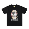 Bathing Ape Check by Bathing Tee Black/Beige