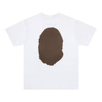 Bathing Ape White T-Shirt without Collar