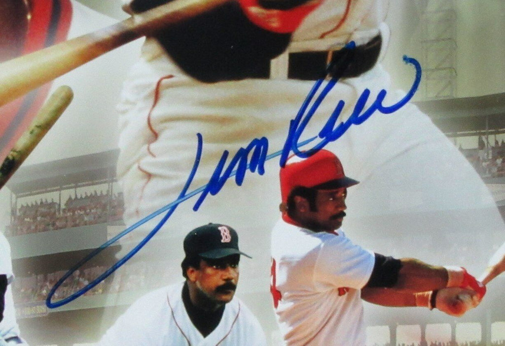 Jim Rice HOF Boston Red Sox Signed/Autographed 8x10 Photo Framed JSA 166680