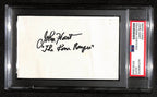 John Hart Signed/Inscribed 3x5 Index Card "The Lone Ranger" PSA/DNA 183950