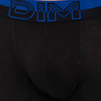 Stretch Boxers // Black + Royal Blue // Pack of 2
