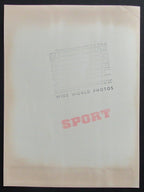 John Cappelletti HOF August 21, 1976 B/W 8x10 Press Photo Los Angeles Rams