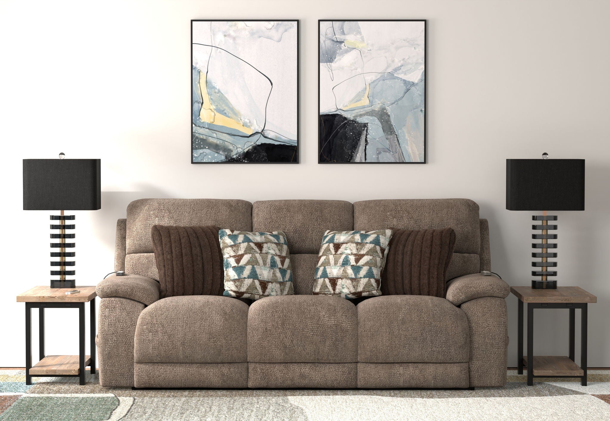 Joya - Power Headrest Power LayFlat Reclining Sofa With CR3