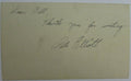 Pete Elliott Head Coach Nebraska/Cal/Miami Signed 1949 GPC Postcard 144796