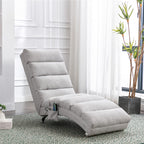 Massage Chaise Lounge Indoor, Ergonomic Electric Massage Lounger