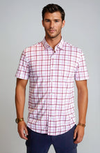 Carnaby Plaid Short Sleeve Tech Shirt