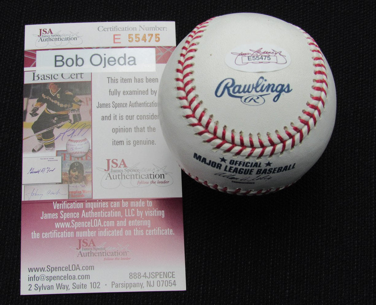 Bob Ojeda Signed/Auto Yankees 100th OML Baseball JSA  186726