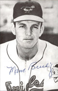 Marv Breeding Baltimore Orioles d. 2006 Signed/Auto 3x5  Photo 177980