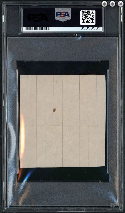 Jackie Robinson HOF Cut Signature Brooklyn Dodgers PSA/DNA 184105