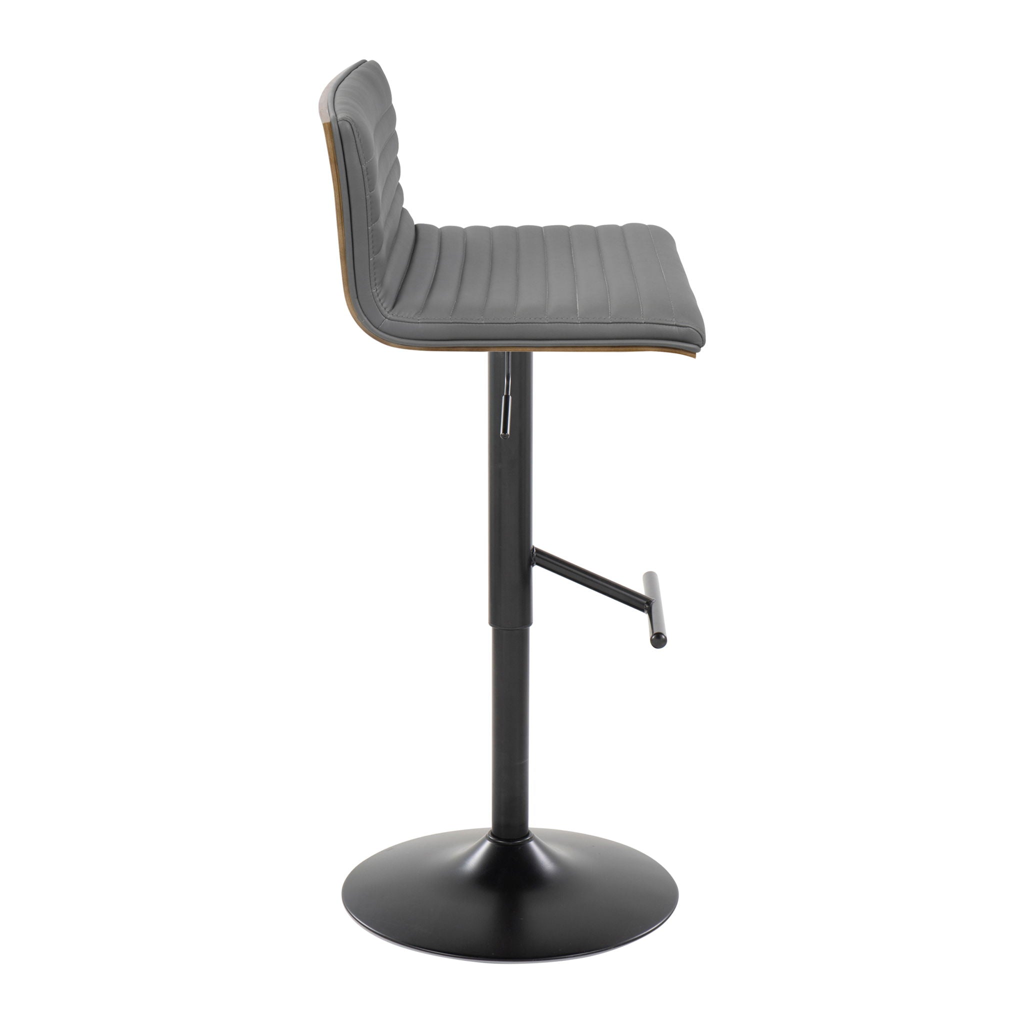 Mason - Contemporary Adjustable Barstool With Swivel (Set of 2)