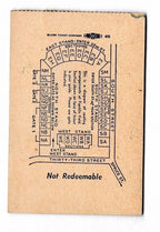 1949 Univ. of Penn vs. Pitt Football Ticket Stub at Franklin Field  129650