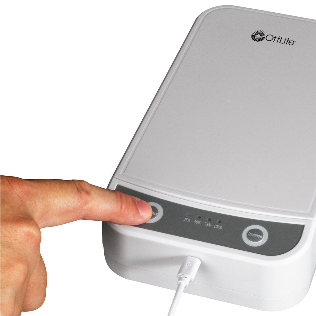 Ottlite UVC Disinfecting Phone Case + Essential Oil Diffuser