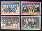 Lot of 8 Topps Team Pin Ups 1983-84 Lakers/Bucks/Pacers/Nets/Cavs 181812