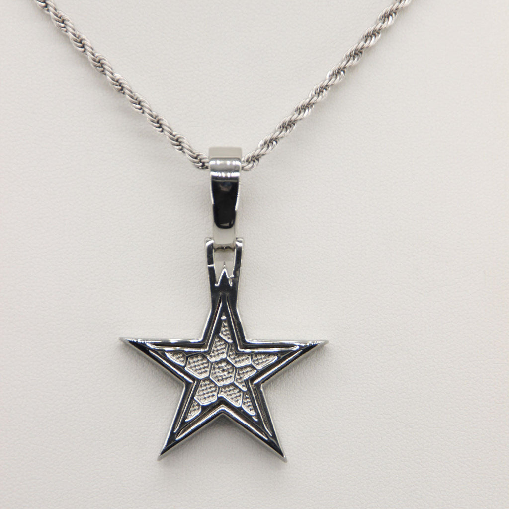 Dallas Cowboys Zircon Star Necklace –   Gift for Game Day, Birthday & Holiday
