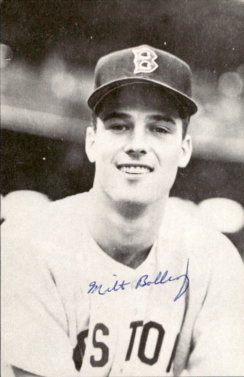 Milt Bolling Red Sox d. 2013 Signed/Autographed 3x5  Photo 177971